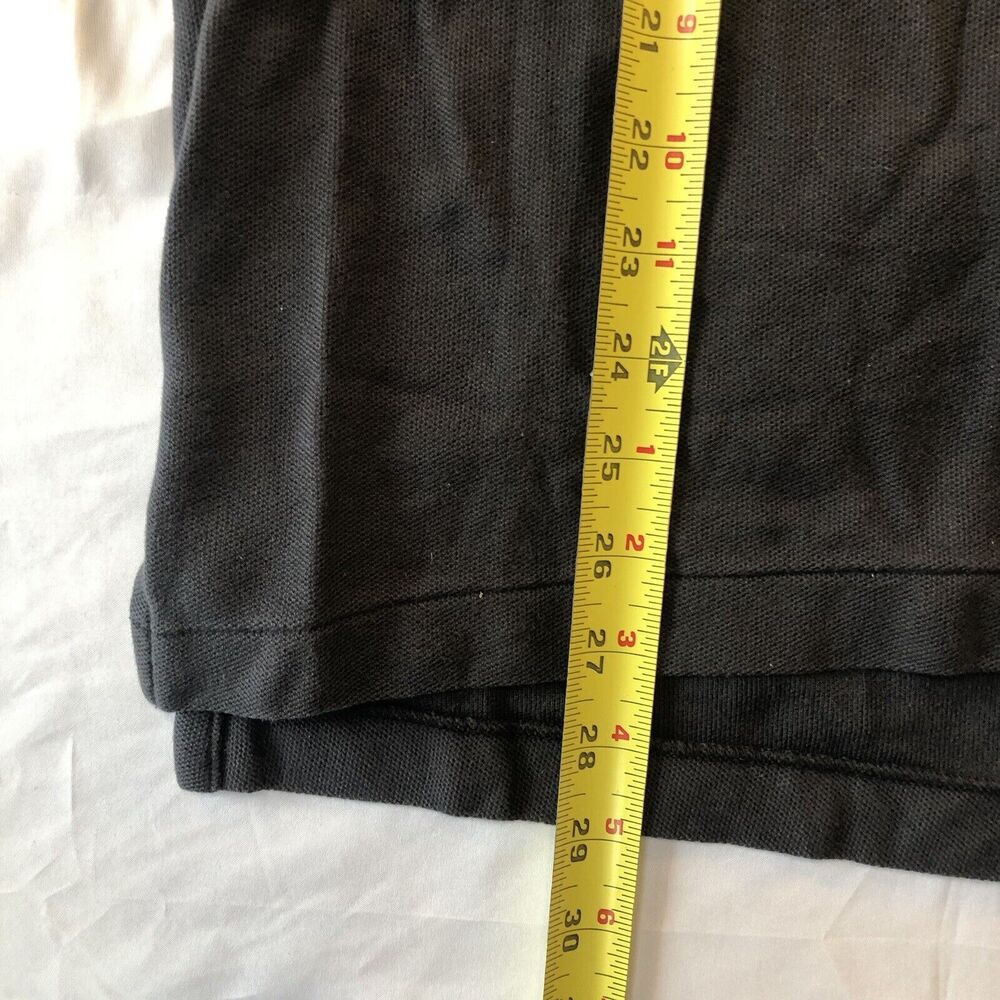 L.L. Bean Traditional Fit Short Sleeve Polo Shirt Men's Size Large Black - Picture 10 of 10